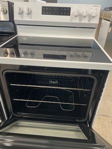 New open box GE white glass top range. - $679.00 - GE-RG-0000079