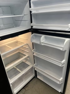 Whirlpool black top mount refrigerator - $439.00 - WP-RF-0000036