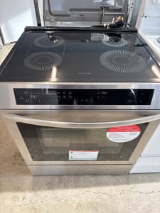 Frigidaire glass top induction slide-in range - $879.00 - FG-RG-0000062