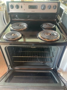 Hotpoint coil top range - $299.00 - HP-RG-0000007