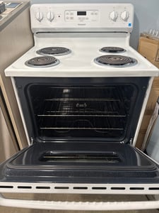 Hotpoint coil top white range - $389.00 - HP-RG-0000091