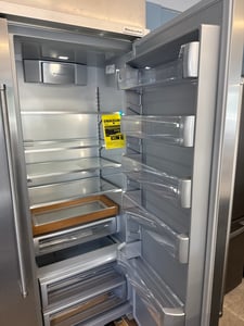 KitchenAid 48”, 29.4cu.ft, built in side by side refrigerator in stainless steel - $8,500.00 - KA-RF-0000036