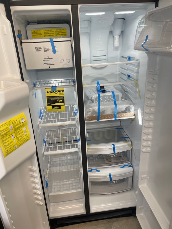 NEW OPEN BOX GE side by side refrigerator image 2