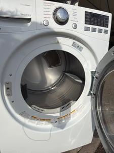Front load white washer and dryer set - $899.00 - LG-WD-0000138