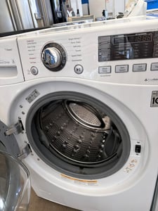 Front load white washer and dryer set - $899.00 - LG-WD-0000132