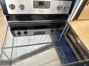 Stainless steel glass top range - $469.00 - WP-RG-0000117