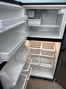 Black top mount refrigerator - $469.00 - KM-RF-0000054