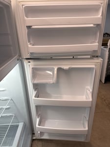 GE white top mount refrigerator - $399.00 - GE-RF-0000114