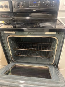 Whirlpool black glass top range - $279.00 - WP-RG-0000044