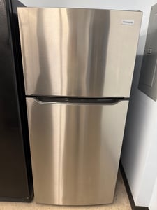 Stainless steel top mount refrigerator - $469.00 - FG-RF-0000124