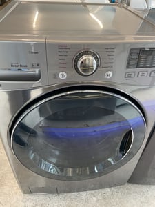 Gray front load electric washer - $579.00 - LG-WS-0000036