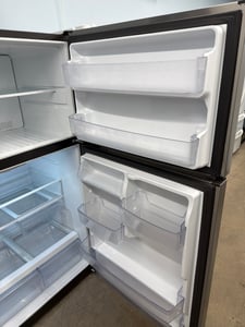 Stainless steel top mount refrigerator - $799.00 - GE-RF-0000303