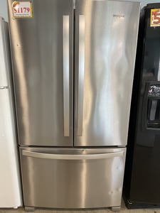 French door stainless steel refrigerator - $1,179.00 - WP-RF-0000115