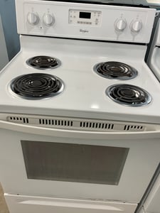 White coil top range - $379.00 - WP-RG-0000104