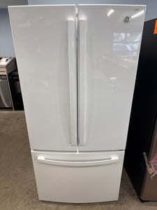 New OPEN BOX white french door refrigerator - $1,399.00 - GE-RF-0000191