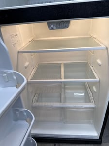 Stainless steel top mount refrigerator - $449.00 - FG-RF-0000077