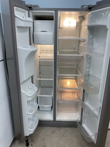 33” side by side stainless steel refrigerator - $899.00 - FG-RF-0000075