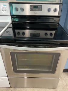 Glass top stainless steel range - $469.00 - WP-RG-0000174