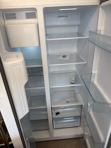 FORNO counter depth white side by side refrigerator - $1,769.00 - UK-RF-0000013