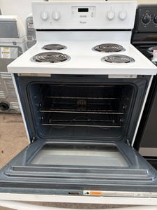 White whirlpool coil top range - $389.00 - WP-RG-0000177