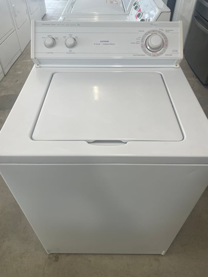 Whirlpool top load washer image 1