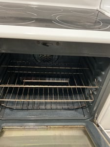 White glass top convection range - $469.00 - KM-RG-0000039