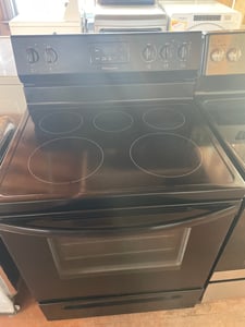 Black Frigidaire glass top range - $379.00 - FG-RG-0000003