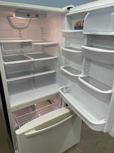 Amana Almond color bottom freezer refrigerator - $679.00 - AM-RF-0000012