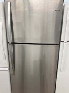 Stainless steel top mount refrigerator - $429.00 - WP-RF-0000112