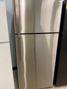 As is new open box stainless steel top mount refrigerator - $799.00 - GE-RF-0000258