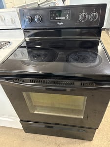 Black glass top range - $429.00 - WP-RG-0000098