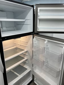 Stainless steel top mount refrigerator - $539.00 - WP-RF-0000138