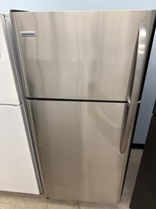 Stainless steel top mount refrigerator - $449.00 - FG-RF-0000077