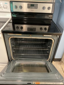 Glass top stainless steel range - $469.00 - WP-RG-0000174