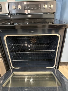 Samsung black stainless glass top range. - $599.00 - SS-RG-0000015