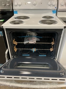 As is new open box white coil top range - $639.00 - GE-RG-0000256