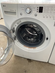 Front load white washer and dryer set - $899.00 - LG-WD-0000122