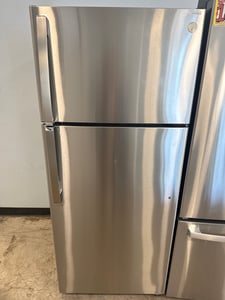 As is new open box GE Stainless steel top mount refrigerator - $799.00 - GE-RF-0000256