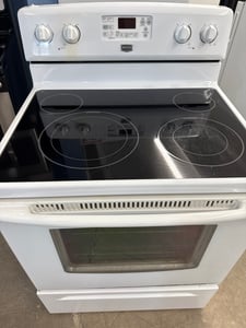 White glass top range - $469.00 - MT-RG-0000008