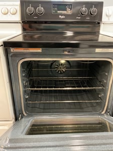 Whirlpool black glass top range - $439.00 - WP-RG-0000054