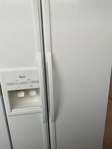 33” wide white side by refrigerator - $699.00 - WP-RF-0000188