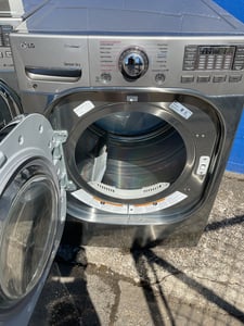 Front load dark gray washer and dryer - $1,099.00 - LG-WD-0000129