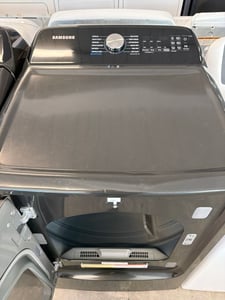 Black top load  washer and dryer set - $999.00 - SS-WD-0000048