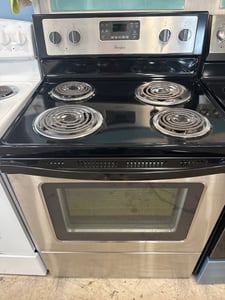 Whirlpool coil top stainless steel range - $399.00 - WP-RG-0000163