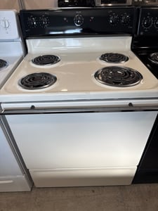 Almond color coil top range - $299.00 - HP-RG-0000053