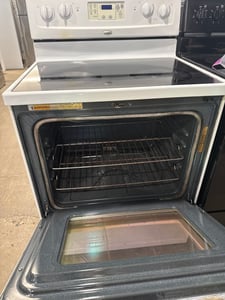 White glass top range - $379.00 - WP-RG-0000127