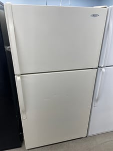 Whirlpool almond color top mount refrigerator - $439.00 - WP-RF-0000057