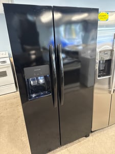 Frigidaire black side by side refrigerator - $899.00 - FG-RF-0000117