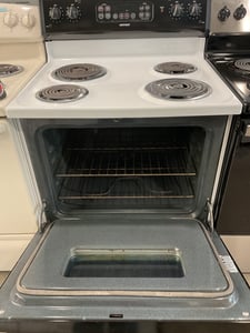 Coil top black and white range - $299.00 - HP-RG-0000094