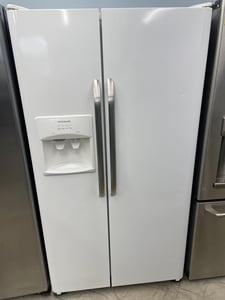 Frigidaire white side by side refrigerator - $579.00 - FG-RF-0000033
